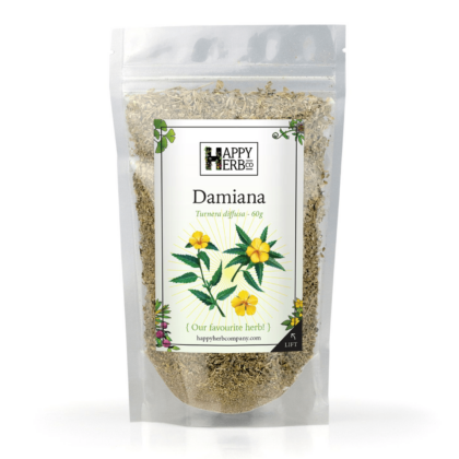 Damiana 60g Turnera aphrodisiaca - Happy Herb Co
