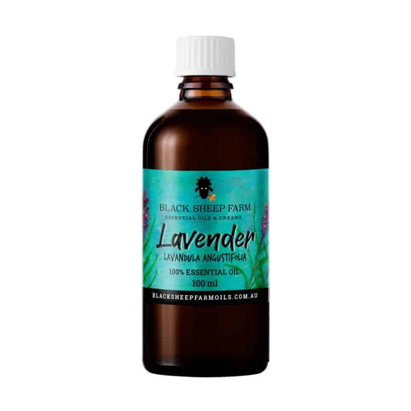100% Pure Lavender Essential Oil, Lavandula Angustifolia 100ml - Black Sheep Farm