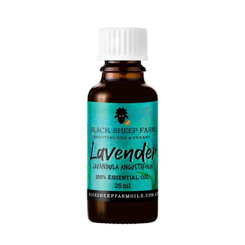 100% Pure Lavender Essential Oil, Lavandula Angustifolia 25ml - Black Sheep Farm