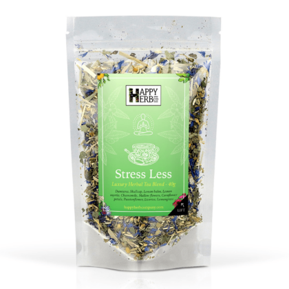 Stress Less Luxury Herbal Tea Blend 40g - Happy Herb Co