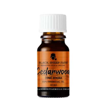 100% Pure Cedarwood Essential Oil, Junipers Virginiania 10ml - Black Sheep Farm