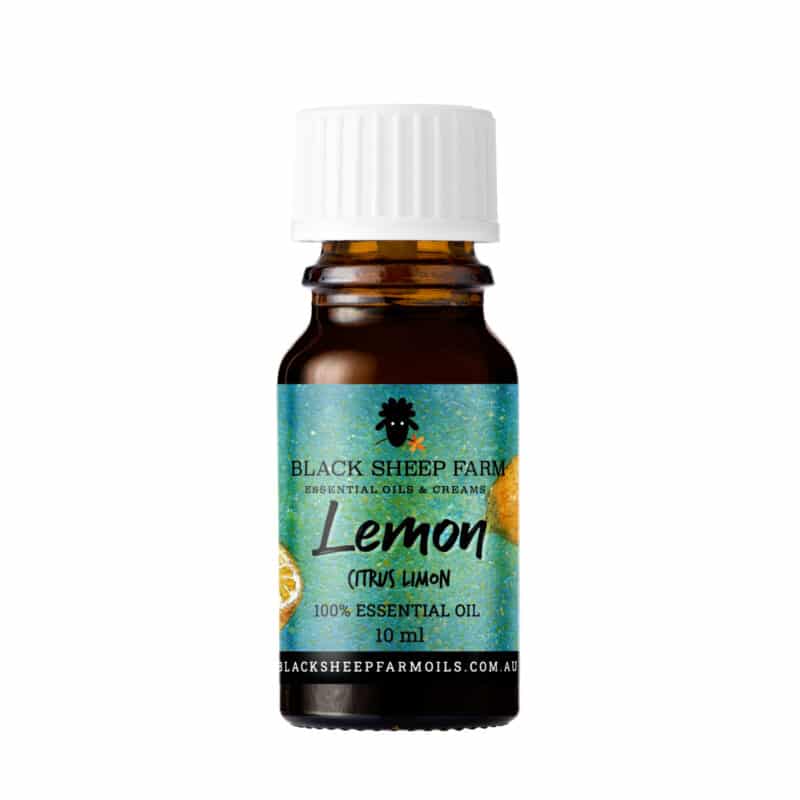 100% Pure Lemon Essential Oil, Citrus Limon 10ml - Black Sheep Farm DO NOT TAKE INTERNALLY