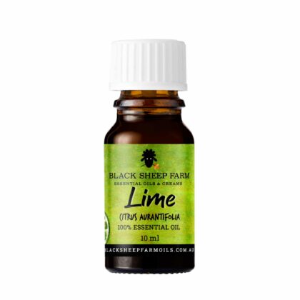 Lime Essential Oil, Citrus Aurantifolia 10ml - Black Sheep Farm