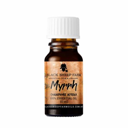 Myrrh Essential Oil, Commiphora myrrha 10ml - Black Sheep Farm