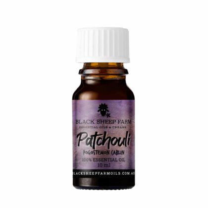 100% Patchouli Essential Oil, Pogostemon Cablin 10ml - Black Sheep Farm