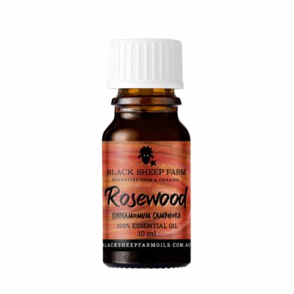 100% Rosewood Essential Oil, Aniba rosaeodora 10ml - Black Sheep Farm