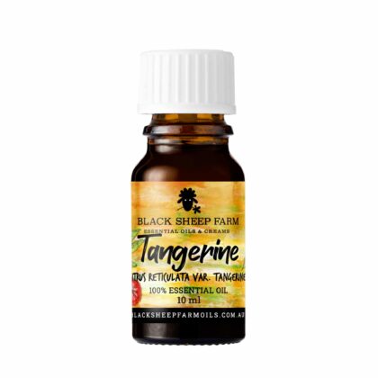100% Tangerine Essential Oil, Citrus Reticulate 10ml - Black Sheep Farm