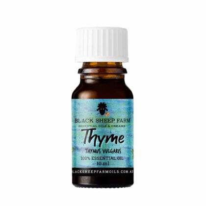100% Pure Thyme Essential Oil, Thymus vulgaris 10ml - Black Sheep Farm