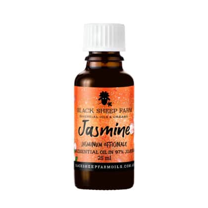3% Jasmine Essential Oil, Jasminum officinale 25ml - Black Sheep Farm
