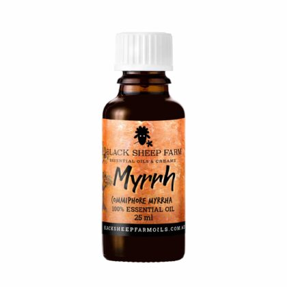 Myrrh Essential Oil, Commiphora myrrha 25ml - Black Sheep Farm