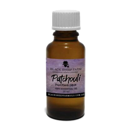 100% Patchouli Oil, Pogostemon Cablin 25ml - Black Sheep Farm