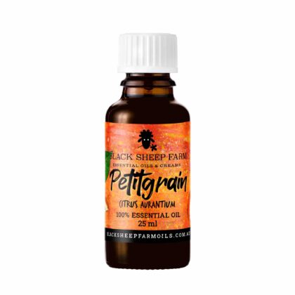 100% Pure Petitgrain Oil, Citrus aurantium 25ml - Black Sheep Farm