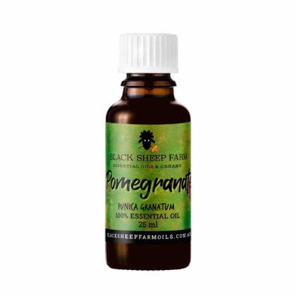 100% Pure Pomegranate Essential Oil, Punica granatum 25ml - Black Sheep Farm