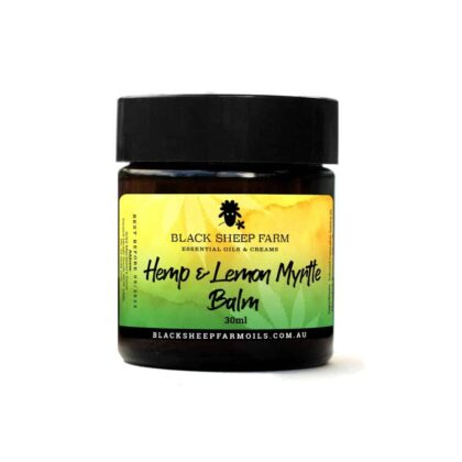 Hemp & Lemon Myrtle Balm 30ml - Black Sheep Farm