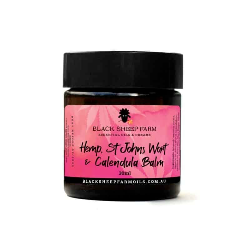 Hemp, St John's Wort & Calendula Balm 30ml - Black Sheep Farm