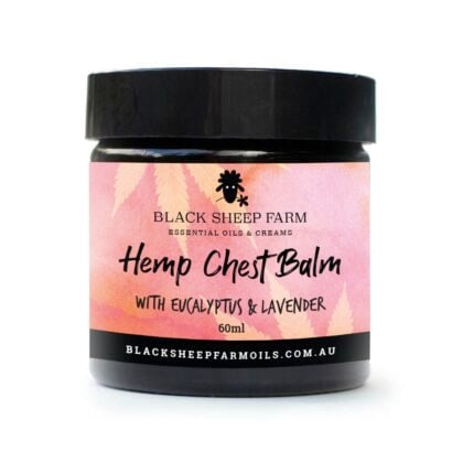 Hemp Chest Balm 60ml - Black Sheep Farm