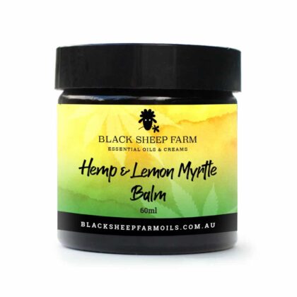 Hemp & Lemon Myrtle Balm 60ml - Black Sheep Farm