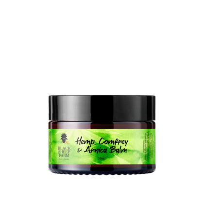 Hemp, Comfrey & Arnica Balm 30ml - Black Sheep Farm