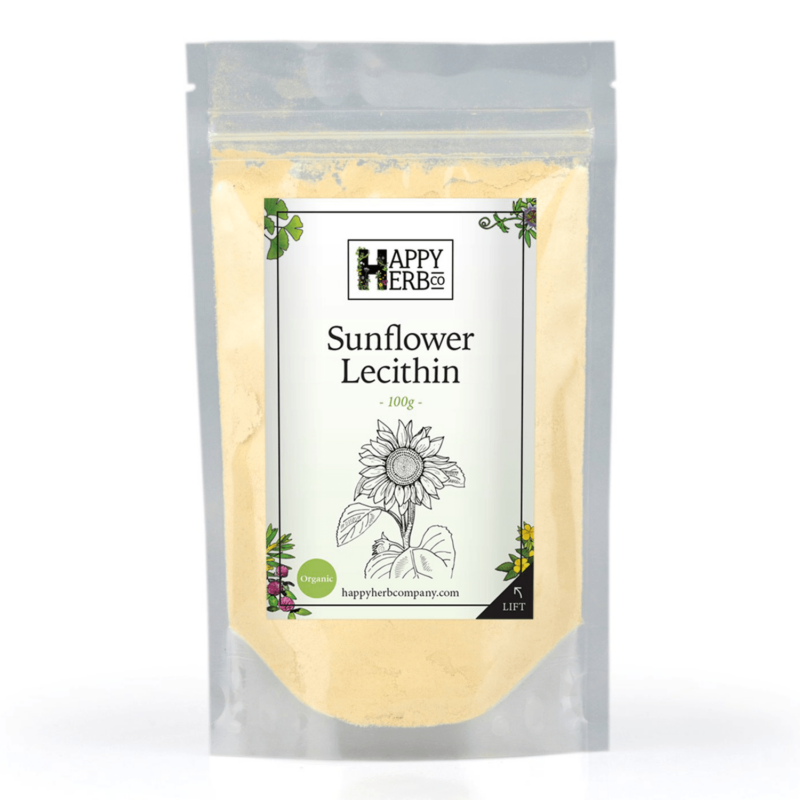 Sunflower Lecithin 100g - Happy Herb Co