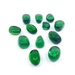 Green Obsidian Tumbled Stones - A Grade