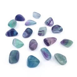 Rainbow Fluorite Tumbled Stones - A Grade Medium Tumbled