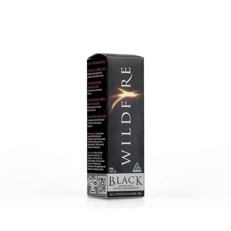 All Over Pleasure Oils 50ml – Black - Wildfire
