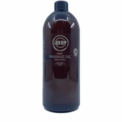 Green Hemp Massage Oil 1L