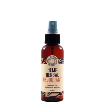 Hemp Herbal Deodorant 100ml - The Good Oil