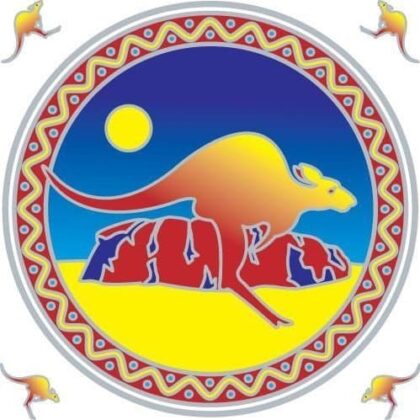 Sunseal Kangaroo and Uluru