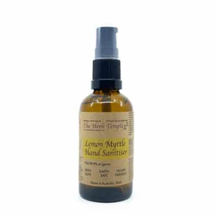 Herb Temple Lemon Myrtle Hand Sanitiser 50ml