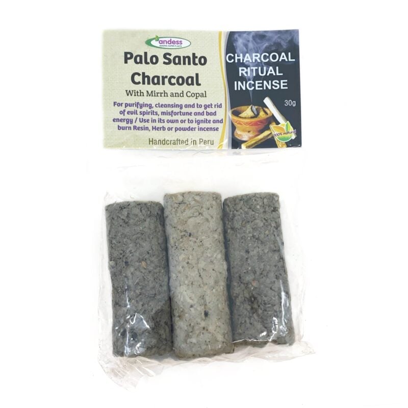 Palo Santo Charcoal Myrrh Copal - Andess