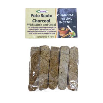 Palo Santo Charcoal Myrrh Copal Square - Andess
