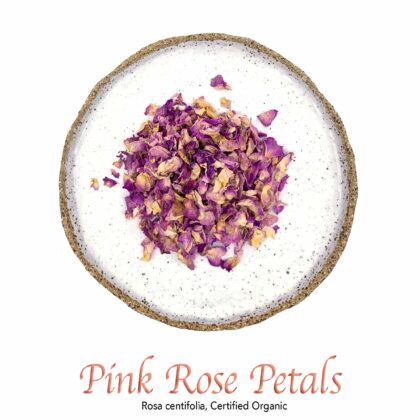 Pink Rose Petals Organic - The Herb Temple