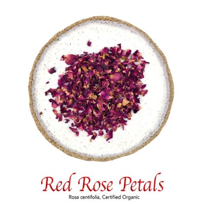 Red Rose Petals Organic - The Herb Temple