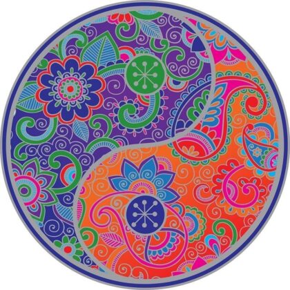Sunseal Yin Yang Mandala