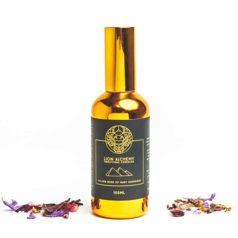 Golden Rose of Mary Magdalene Vibrational Essence | The Herb Temple