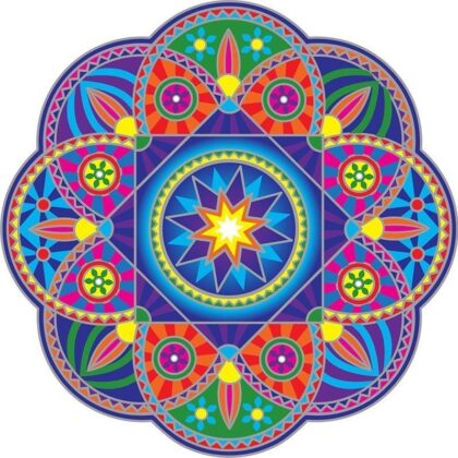 Sunseal Sunburst Mandala