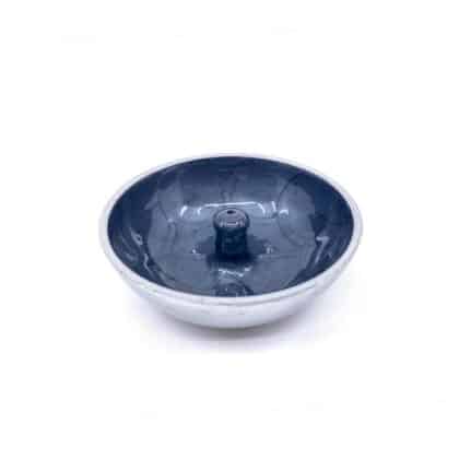 Aluminium Incense Dish BLACK Plain