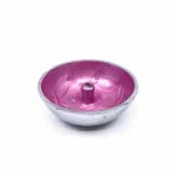 Aluminium Incense Dish PINK Plain