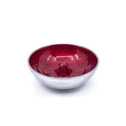 Aluminium Incense Dish RED plain