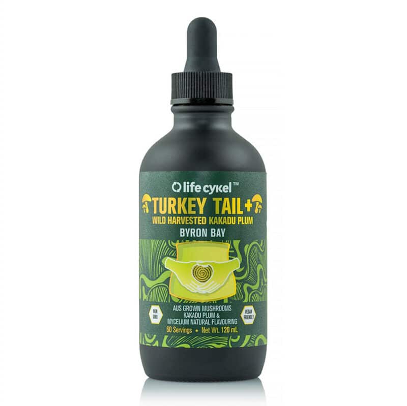 Turkey Tail Mushroom Liquid Extract Flavouring 120ml - Life Cykel
