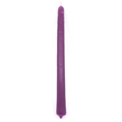 9hr Taper Candle Purple - Nimbin Candles