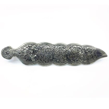 Incense Holder Aluminium Leaf with BUDDHA