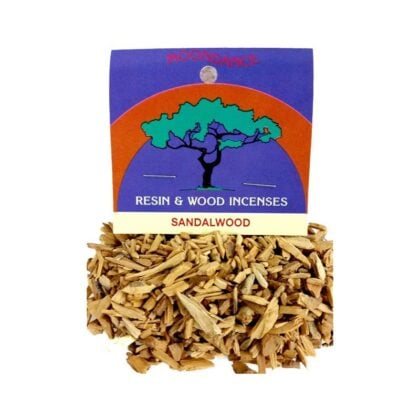 Resins Sandalwood Chips 25g - Moondance Incense