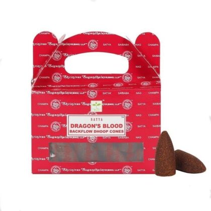 Satya Incense Cones Backflow DRAGON'S BLOOD