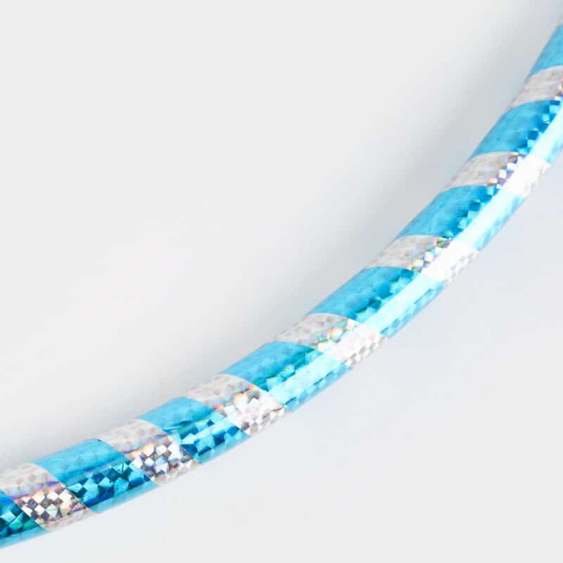 Kids Hula Hoop Silver Aqua