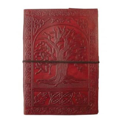 Large Leather Journal – Tree Of Life