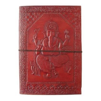 Large Leather Journal - Ganesh