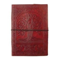 Large Leather Journal – Tree Of Life