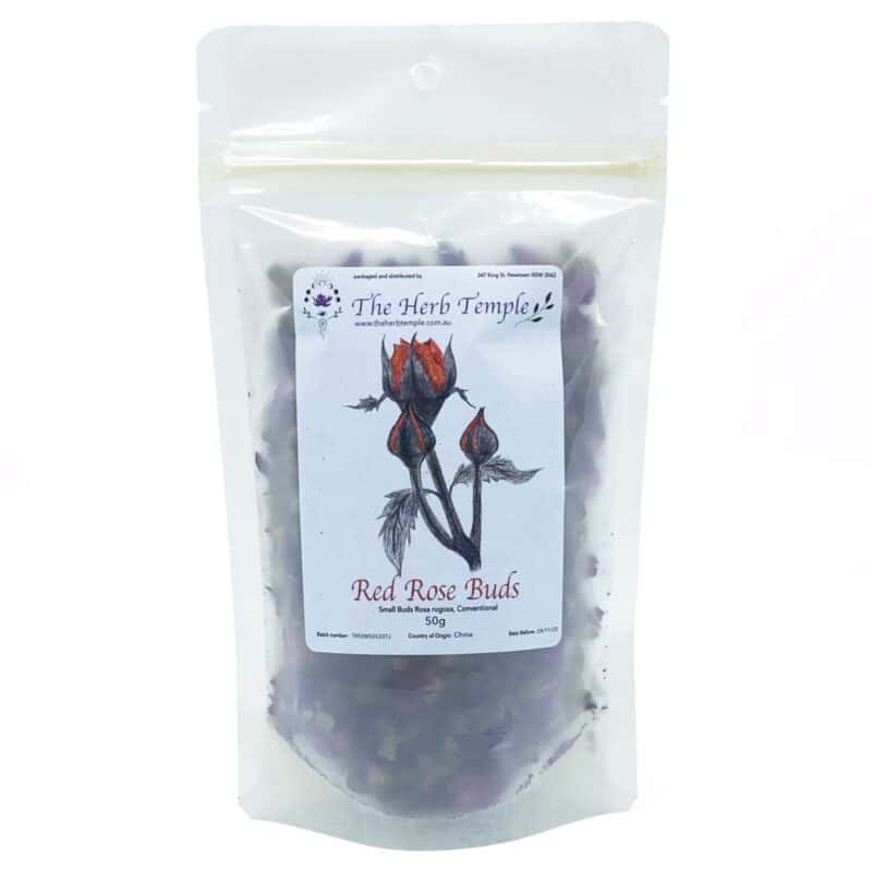 Red Rose Buds - The Herb Temple
